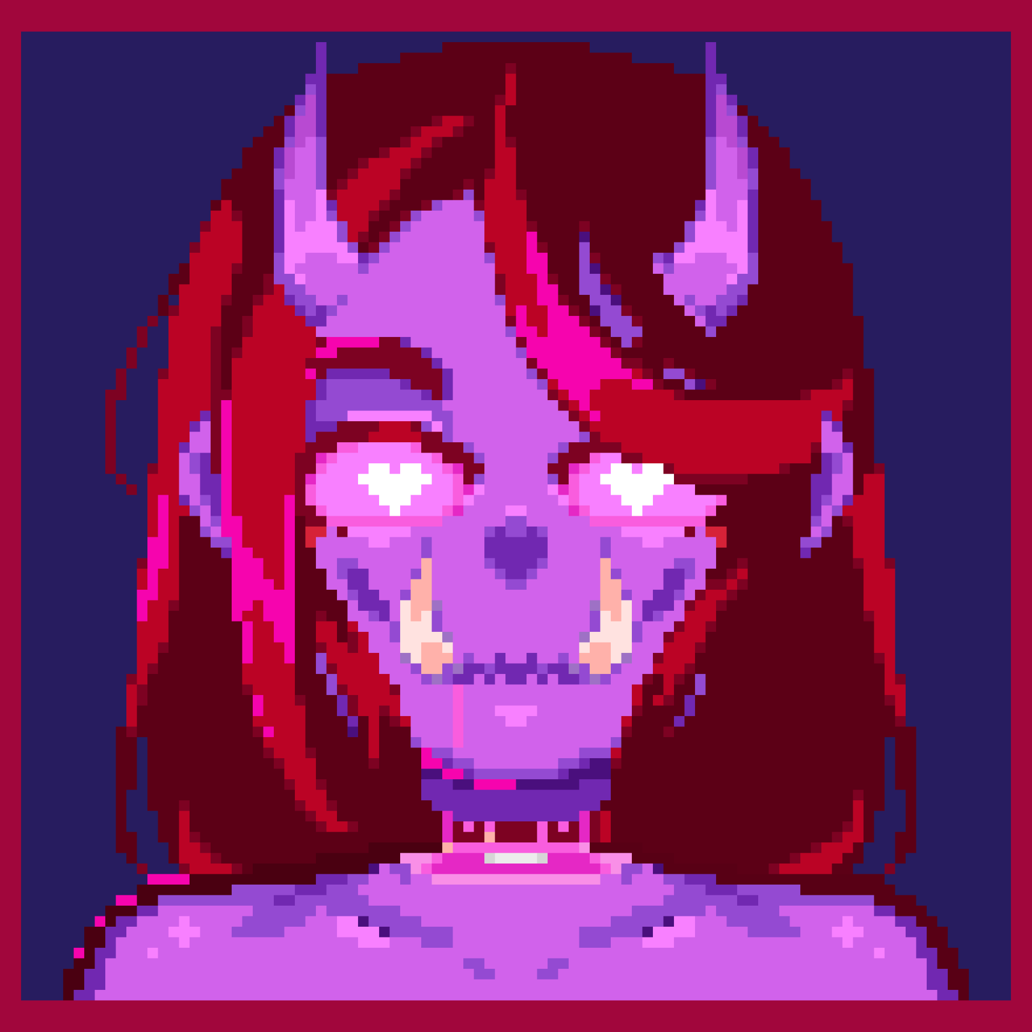 Pixel Art - Girl 1